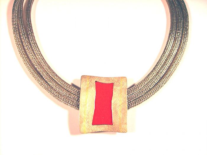 Strickkette 925/- dreireihig